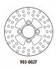 Brake disc GOLDFREN 903-002F front 180,5 mm