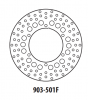 Brake disc GOLDFREN 903-501F front 245 mm