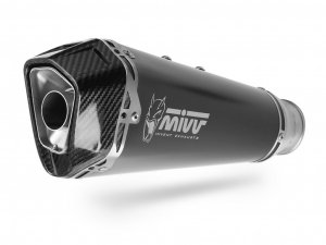 Full exhaust system 2x1 MIVV DELTA RACE Stainless Steel / Carbon cap