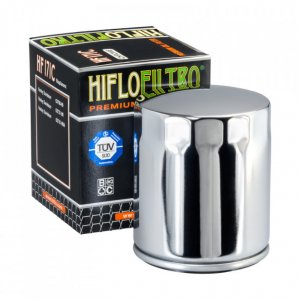 Oil filter HIFLOFILTRO Chrome