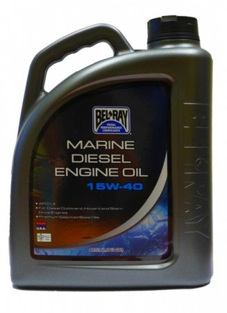 Engine oil Bel-Ray MARINE DIESEL 15W-40 4 l