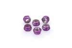 Nuts PUIG 0735L ANODIZED violet M5 (6pcs)
