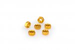 Nuts PUIG 0763G ANODIZED yellow M5 (6pcs)