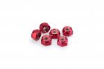 Nuts PUIG 0832R ANODIZED red M8 (6pcs)