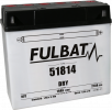 Conventional battery (incl.acid pack) FULBAT 51814 Acid pack included