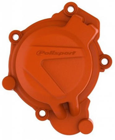 Ignition cover protectors POLISPORT 8464100002 PERFORMANCE orange KTM