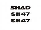 Stickers set SHAD D1B47ETR SH47