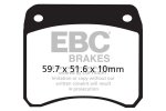 Brake pads EBC EPFA016HH