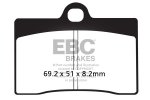 Brake pads EBC EPFA095HH