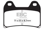 Brake pads EBC GPFAX244HH