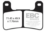 Brake pads EBC GPFAX379HH