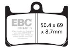 Brake pads EBC GPFAX380HH