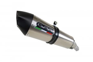 Full exhaust system GPR GP EVO4 Brushed Titanium including removable db killer and catalyst