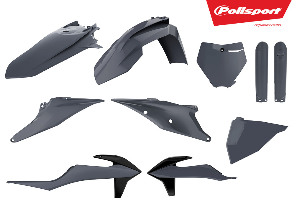 Plastic body kit POLISPORT Nardo Grey - Motorcycles / KTM / 85 