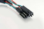 Connector leads PUIG 4854N MODELS HONDA black