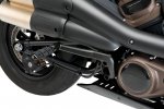 Footpegs support CUSTOMACCES SOP002N COMBO black