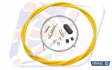 Universal clutch cable kit Venhill U01-1-100-YE 1,35m Yellow