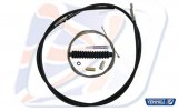Clutch cable kit Venhill U01-1-201 black