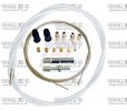 Universal throttle cable kit Venhill U01-4-100-WT 1,35m (2 stroke) White
